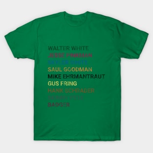 Breaking Bad Cast T-Shirt